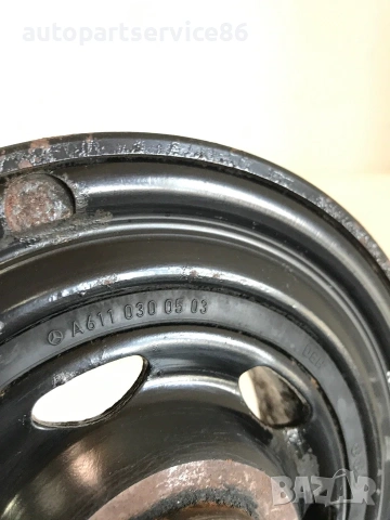 Шайба на колянов вал за Mercedes Vito W639 109 CDI (2003–2009) A6110300503, снимка 3 - Части - 55243297