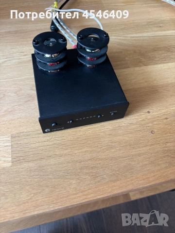 Pro-Ject Tube Box S2 – Лампов грамофонен предусилвател (Като НОВ), снимка 2 - Ресийвъри, усилватели, смесителни пултове - 54492742