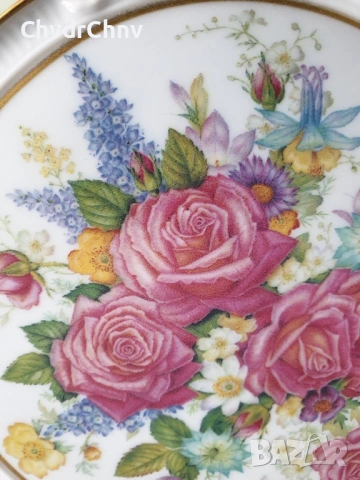 Kaiser Grace de Monaco 14см/Кайзер Бавария немска порцеланова подложка-пано, снимка 4 - Пана - 53950209