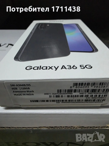 Samsung A36 5G 128gb, снимка 3 - Samsung - 53987765