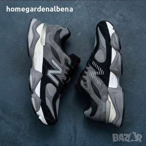 Маратонки New Balance 9060 Black/Castlerock – Мъжки Спортни Обувки, снимка 2 - Маратонки - 54694490