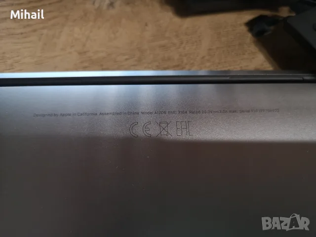Apple a1708 MacBook Pro emc 3164 "Core i5" 2.3 13" Mid-2017 за части, снимка 5 - Лаптопи за дома - 55499794