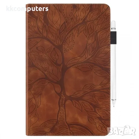 За Honor MagicPad 4 / MagicPad 3 Pro 12.3" 2026 Life Tree Series Кожен Калъф Тефтер със Стойка и Скр, снимка 5 - Калъфи, кейсове - 55524438