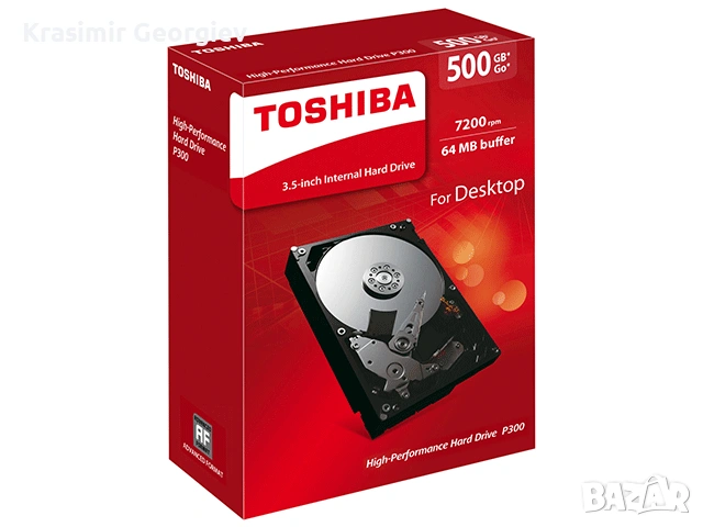 2Бр. HDD Toshiba 500GB