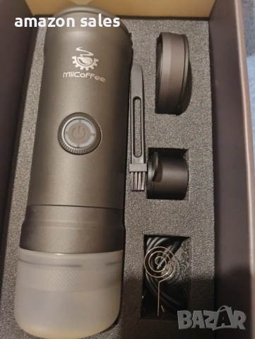 MiiCoffee Eon Преносима еспресо машина кафемашина за пътуване със самозагряване USB-C зареждане , снимка 5 - Кафемашини - 54574818