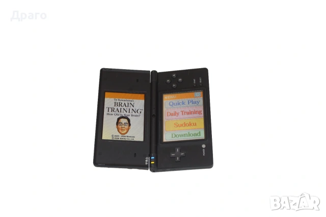 Nintendo DSi (Matte Black) – Оригинален комплект с кутия и два стилуса, снимка 3 - Игри за Nintendo - 54979944