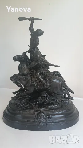 Касли , чугунена скулптура „Джигитовка“