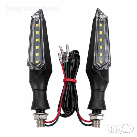 LED мигачи за мотор Automat-1554, 12V, 2бр, снимка 3 - Аксесоари и консумативи - 55331816