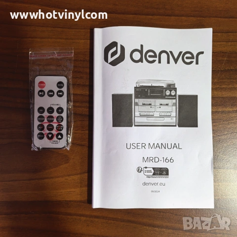 Сет Denver - грамофон,усилвател,тунер,тонколони,две касетки и компакт диск, снимка 6 - Аудиосистеми - 54986520