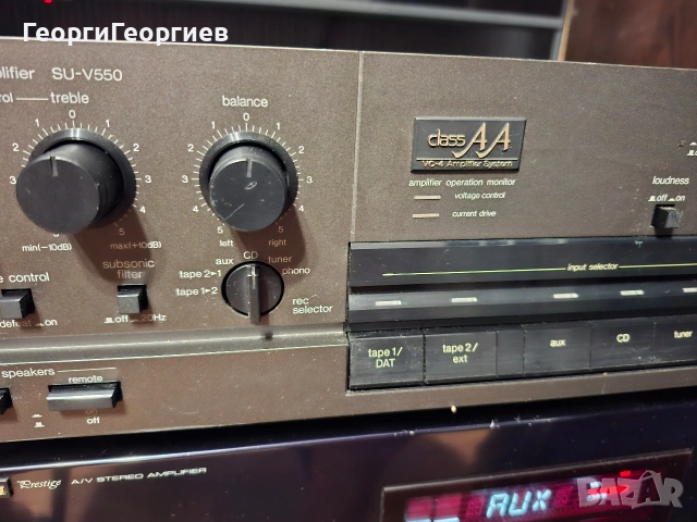 TECHNICS SU-U550, снимка 8 - Ресийвъри, усилватели, смесителни пултове - 54662682