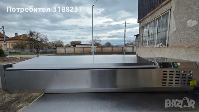 Немска хладилна вана за студени гарнитури и салати, снимка 12 - Хладилни витрини и фризери - 54041909