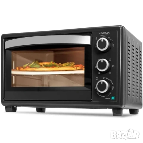 Фурна за пица Cecotec Bake&Toast 2600 Black 4Pizza 26L 1500W