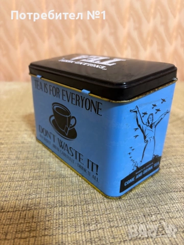 Колекционерска метална кутия за чай на New English Teas, снимка 3 - Колекции - 55198501