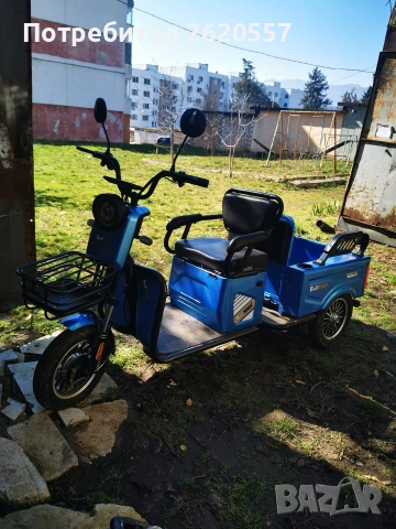 Елекрическа триколка, снимка 4 - Мотоциклети и мототехника - 54299651