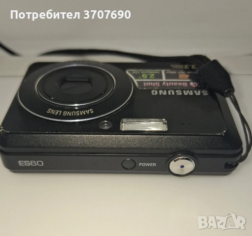 SAMSUNG ES60 Компактен дигитален фотоапарат , снимка 9 - Фотоапарати - 54563785