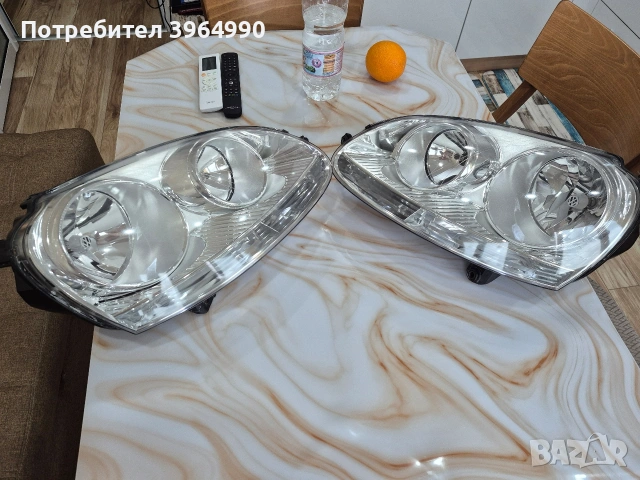 Кристални Оригинални Неразличими от нови фарове за ГОЛФ 5