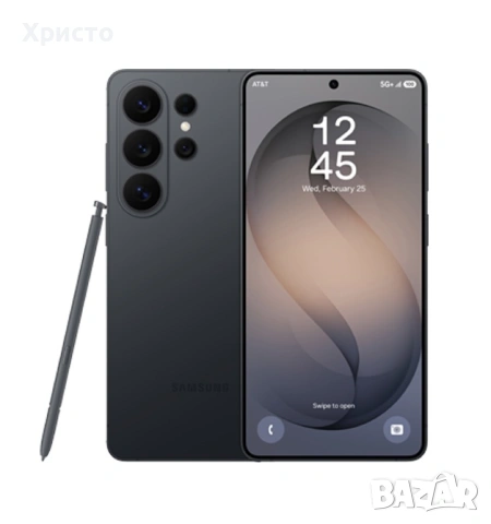 НОВ!!! Samsung Galaxy S26 Ultra, Dual SIM, 12GB RAM, 256GB, 5G, Black + подарък оригинален адаптер, снимка 2 - Samsung - 54876918