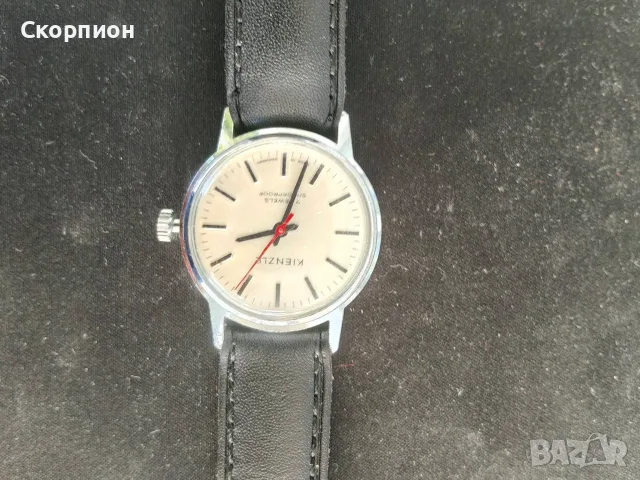Мъжки часовник - KIENZLE - 7 РУБИНА - SHOCKPROOF - Германия, снимка 5 - Джобни - 46794100