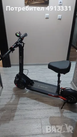 Електрическа тротинетка KUGOO KIRIN M4 Pro, Максимална скорост 45 км/ч, Автономия 60 км, Мотор 500W, снимка 3 - Други спортове - 55600728