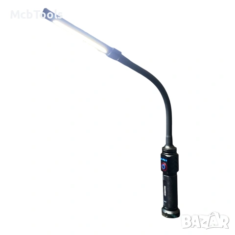 Гъвкава LED работна лампа с магнит HAWEK, снимка 6 - Други инструменти - 54980555