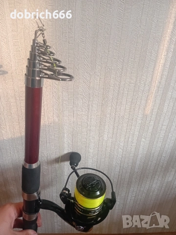 Въдица Daiwa 3.60m 85-150g с макара 7000 25 евро, снимка 3 - Въдици - 55124734