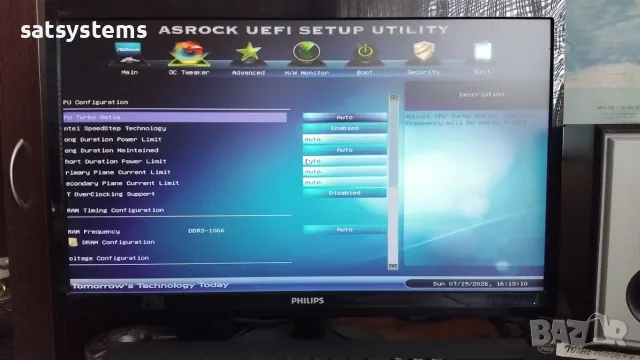 Дънна платка ASRock H61M-DGS Socket LGA1155 CPU+FAN+RAM, снимка 9 - Дънни платки - 55341718