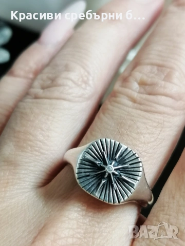 Сребърен пръстен Thomas Sabo , снимка 2 - Пръстени - 54622696