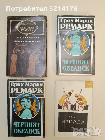 Черният обелиск. История на една закъсняла младост - Ерих Мария Ремарк (1988)