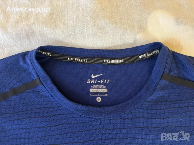 Тениска Nike Running, размер S, снимка 4 - Тениски - 55630238