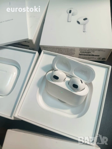 ЛОТ ОТ 5 БРОЯ безжични слушалки Apple AirPods (3-то поколение), ОРИГИНАЛЕН продукт Apple, снимка 4 - Bluetooth слушалки - 54491843