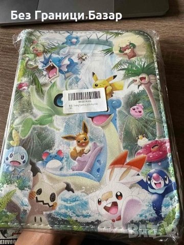 Нов Класьор албум карти Покемон колекция Pokemon trading cards Организатор