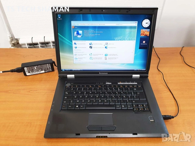 ⭐Продавам ретро лаптоп класика Lenovo 3000 L200 с два Windows Vista и XP.⭐