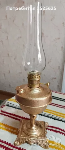 Настолна метална газена лампа-Унгария