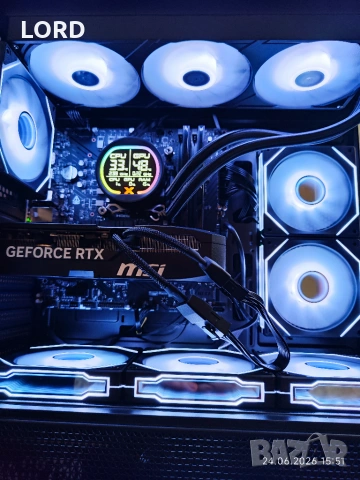 Брутален i9 14900KF, RTX 5070 12GB, RAM 32GB DDR5 6000, SSD 2TB NVME - Гаранция!, снимка 7 - Геймърски - 55036146