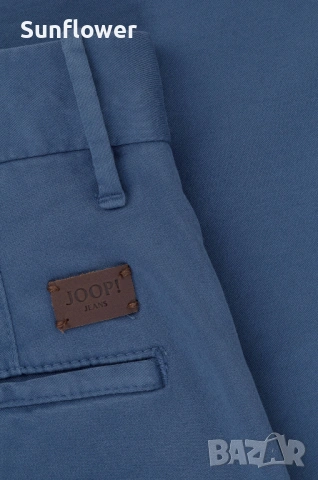 Чисто нов мъжки син дизайнерски панталон Joop! Slim fit chino, размер W31 L34 , снимка 13 - Панталони - 54609853