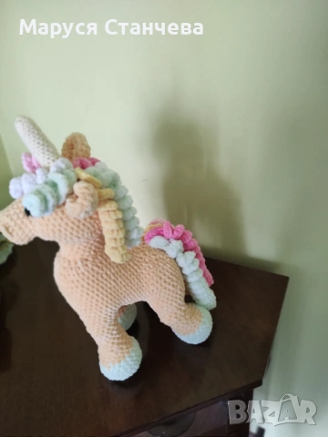 🦄 еднорог, снимка 3 - Плюшени играчки - 54170759