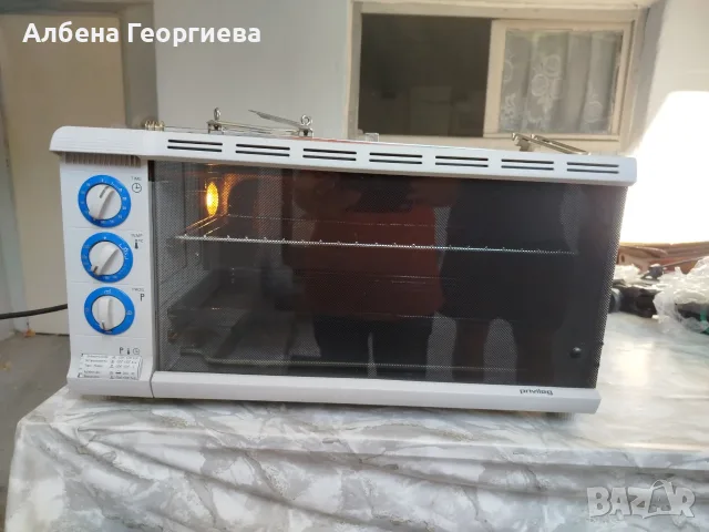 Мини електрическа фурна -PRIVILEG 1800 W, снимка 2 - Кухненски роботи - 55681141