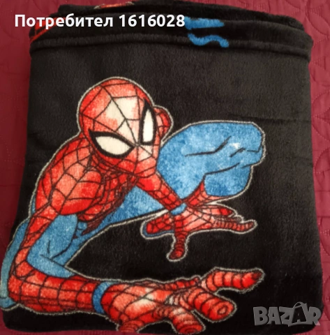Детско одеяло на Спайдърмен. , снимка 6 - Спално бельо и завивки - 53964871