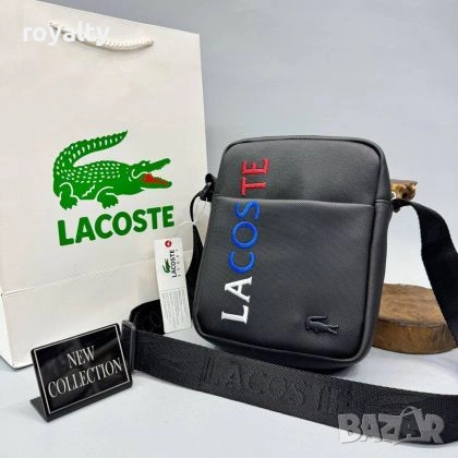Lacoste Нова Мъжка Кожена Чанта 