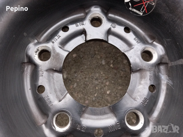 Алуминиеви 5x120x15 BMW  ET18, снимка 6 - Гуми и джанти - 54074129