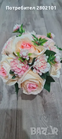 Булчински букет, снимка 3 - Други - 55458625