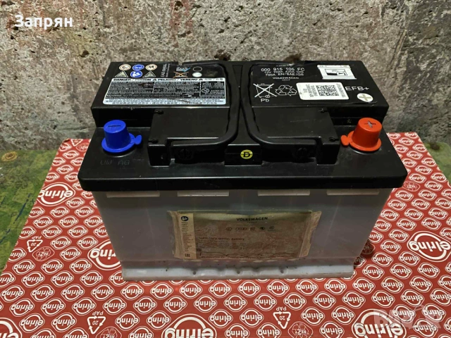 Оригинален акумулатор VW Варта/Varta EFB 70 ам/ч 700 А с гаранция