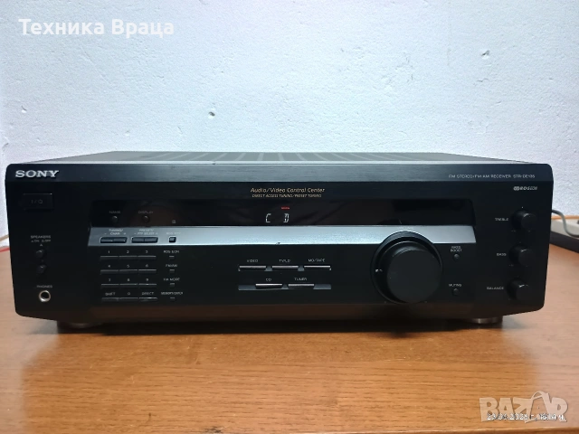 Sony STR-DE135. Двуканален стерео усилвател с вграден тунер в перфектно състояние! Изпращам видео. 