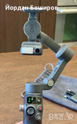 Продавам стабилизатор (гимбьл) за телефон DJI Osmo Mobile 7P, снимка 3 - Чанти, стативи, аксесоари - 54574941