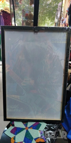 Max Cavalera ESP Guitars-картина в рамка, снимка 3 - Картини - 55246370
