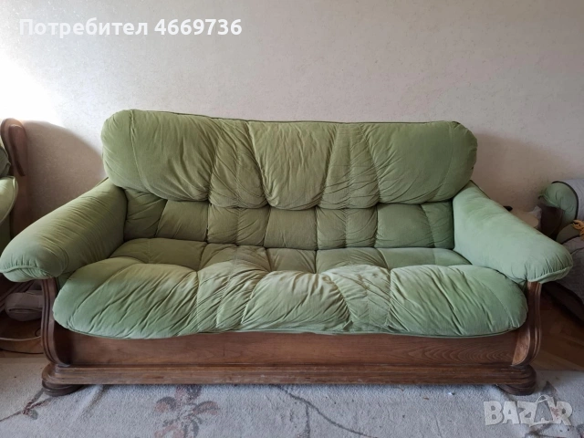 БЕЗПЛАТНО! Диван и фотьойл, снимка 2 - Дивани и мека мебел - 53958309