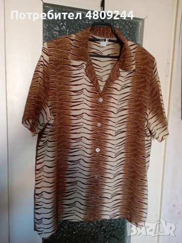 Копринена риза № 56, снимка 3 - Ризи - 54339277