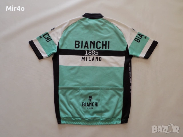 вело джърси bianchi milano тениска екип блуза горнище мъжко оригинално XXL, снимка 2 - Спортни дрехи, екипи - 51190758