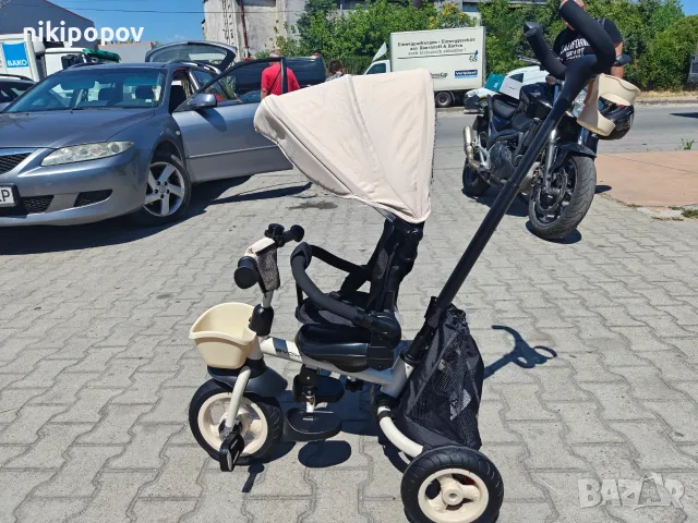 BYOX Детска триколка Flexy LUX бежов, снимка 8 - Детски велосипеди, триколки и коли - 55440162
