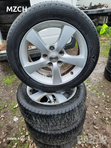 ляти джанти с гуми 5×114.3, 16цола , снимка 2 - Гуми и джанти - 54071636